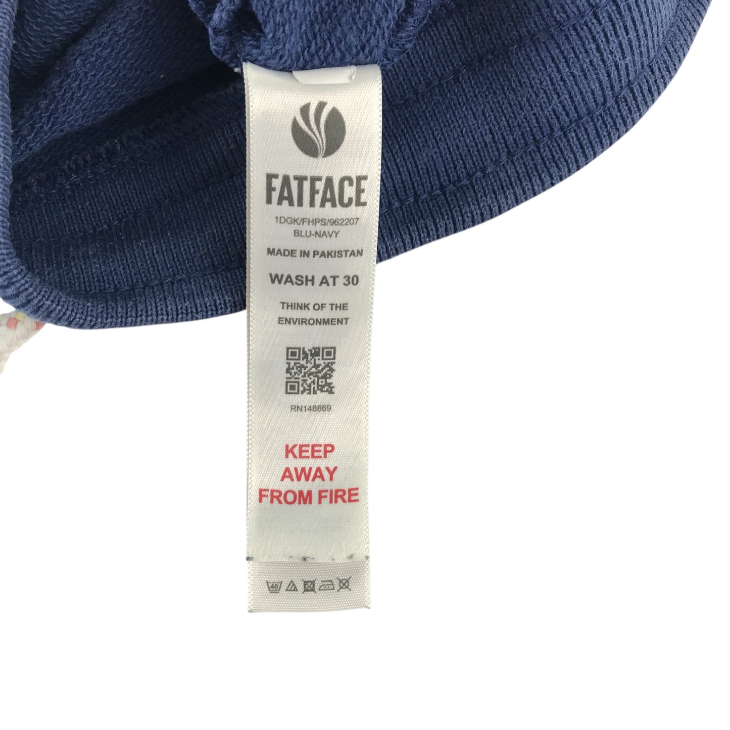 Fatface shorts 8-9 years navy blue jersey cotton