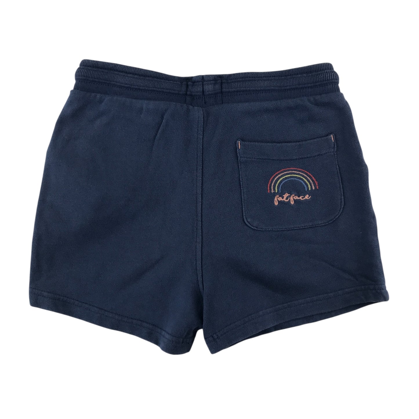 Fatface shorts 8-9 years navy blue jersey cotton