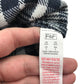 F&F dress 5-6 years black and white check pattern pinafore
