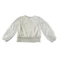 George blouse 8-9 years white floral embroidered top