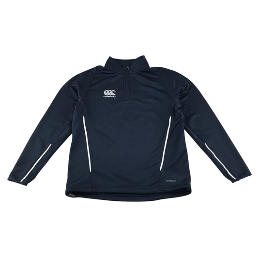 Canterbury sport sweater 11-12 years navy with white detailing and logo
