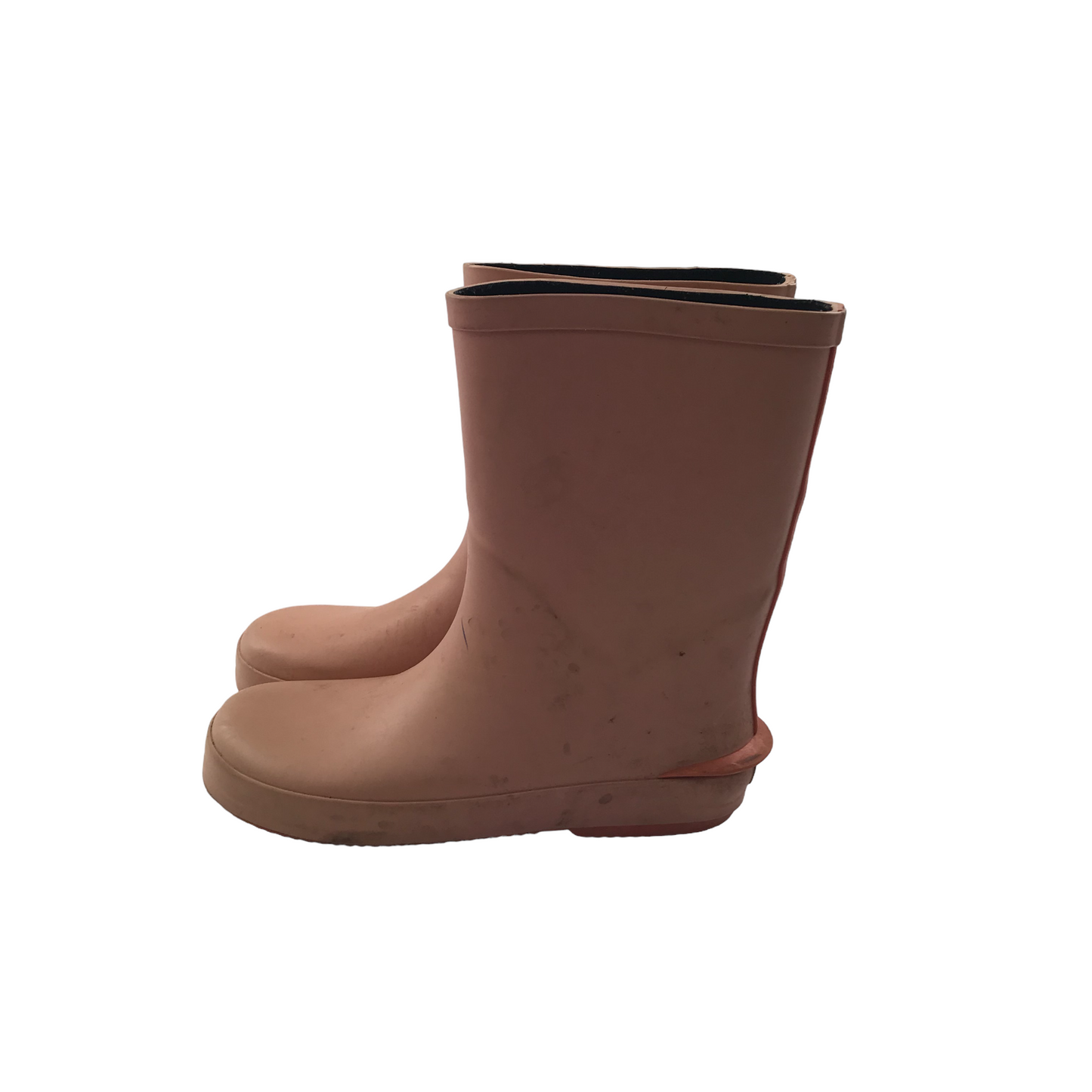 Clarks Light Pink Plain Wellies Shoe Size 13G junior