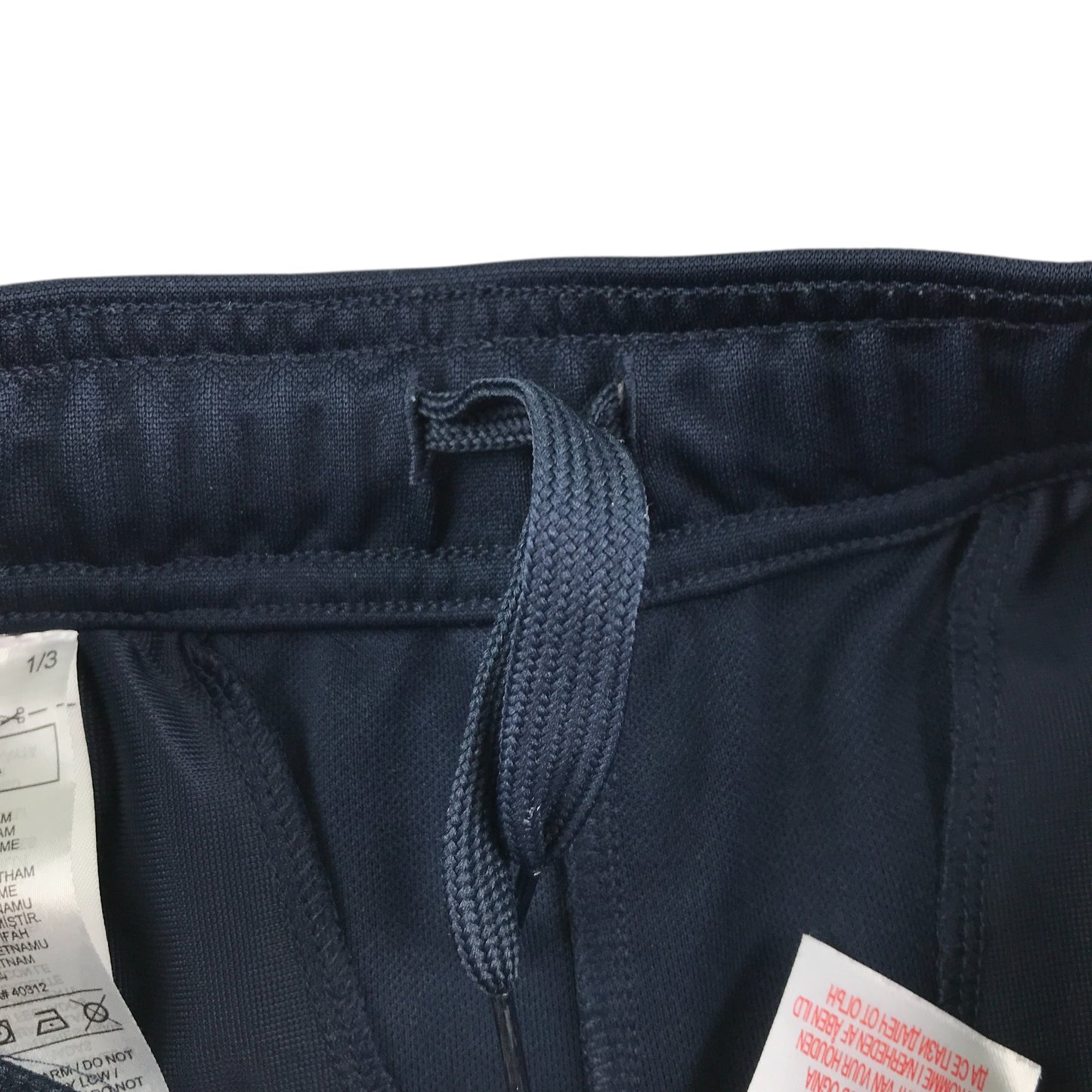 Adidas joggers 7-8 years navy with large white logo