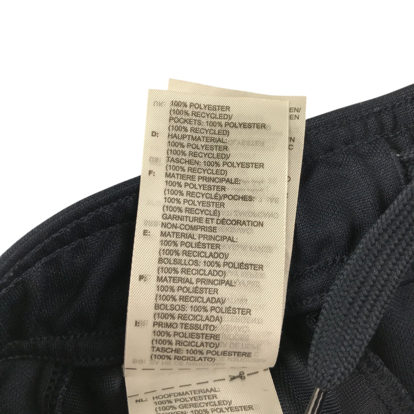 Adidas joggers 7-8 years navy with large white logo