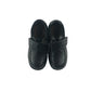George school shoes shoe size 9 junior black leather with hook and loop strap