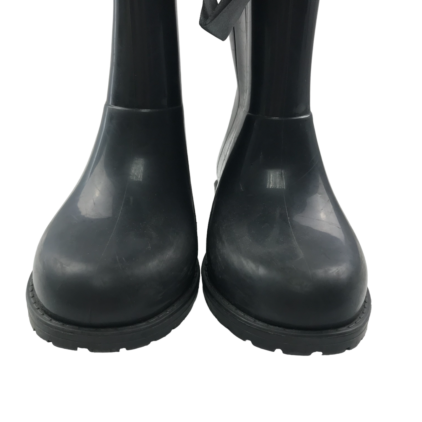 Dark Grey Bowtie Detailed Wellies Shoe Size 13-13.5 junior