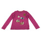 Boden t-shirt 11-12 years pink guinea pig embroidered patch design cotton