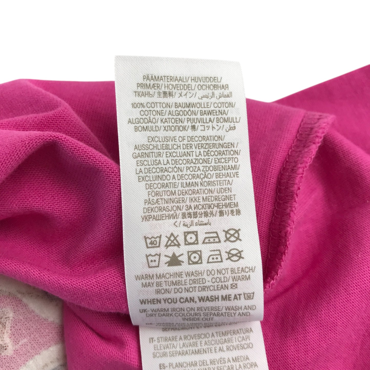 Boden t-shirt 11-12 years pink guinea pig embroidered patch design cotton