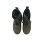 Clarks boots shoe size 13G junior khaki colour high tops with laces