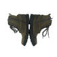 Clarks boots shoe size 13G junior khaki colour high tops with laces
