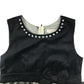 Christian Siriano dress 6-7 years black velvety top with mesh tulle skirt