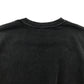 H&M sweater 10-11 years dark grey cropped text graphic print