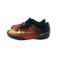 Nike Mercurial football boots shoe size UK 10 junior black and red for artificial grass