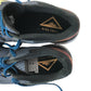 Nike trail running trainers shoe size UK 10 navy breathable upper and white outer sole