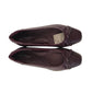 Tu pumps shoe size UK 6 burgundy flat ballerina style shoes