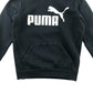 Puma hoodie 7-8 years black classic pullover with logo