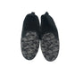 Grey and black plimsolls shoe size UK 1 camouflage pattern