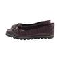 Tu pumps shoe size UK 6 burgundy flat ballerina style shoes