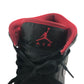 Air Jordan trainers shoe size UK 4.5 black grey and red high tops