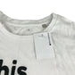 Mommamakes t-shirt adult size M white This Teacher Rocks print cotton