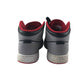 Air Jordan trainers shoe size UK 4.5 black grey and red high tops