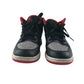 Air Jordan trainers shoe size UK 4.5 black grey and red high tops