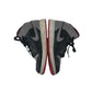 Air Jordan trainers shoe size UK 4.5 black grey and red high tops