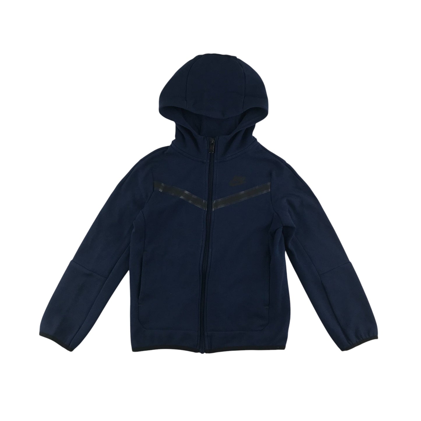 Nike hoodie 6-7 years navy blue full zipper hooded sweater