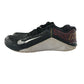 Nike Metcon 6 rs001rb trainers shoe size UK 10.5 black with red graphic design on heel