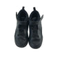 Jordan Flight trainers shoe size 1 black with logo on hoop and loop strap