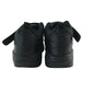 Jordan Flight trainers shoe size 1 black with logo on hoop and loop strap