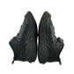 Jordan Flight trainers shoe size 1 black with logo on hoop and loop strap