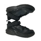 Jordan Flight trainers shoe size 1 black with logo on hoop and loop strap