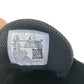 Jordan Flight trainers shoe size 1 black with logo on hoop and loop strap