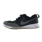 Nike Zoom trainers shoe size UK 4 black and white Flyknit upper