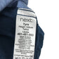 Next shirt 7 years half navy and blue button fastening cotton