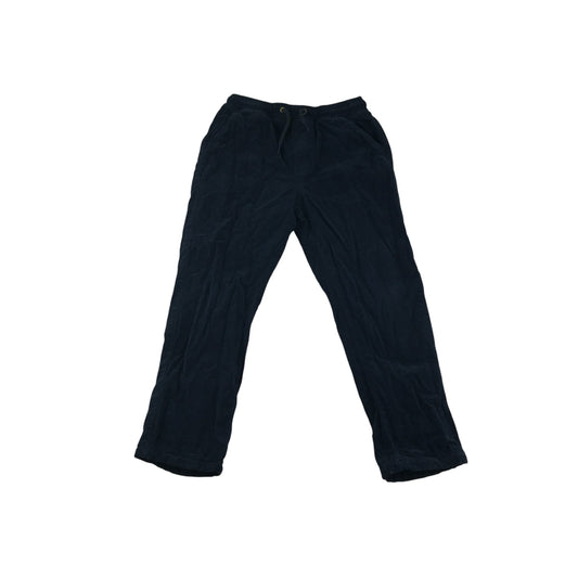 Next trousers 4-5 years navy corduroy elasticated waistband
