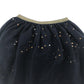H&M Skirt Age 7 Navy Blue Mesh Layer Sparkly Details