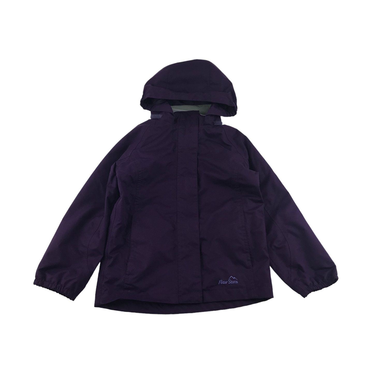 Peter Storm Waterproof Jacket Age 7 Purple Hooded – ApparelXchange CIC