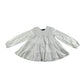 Ralph Lauren blouse 5-6 years white flared hem cotton
