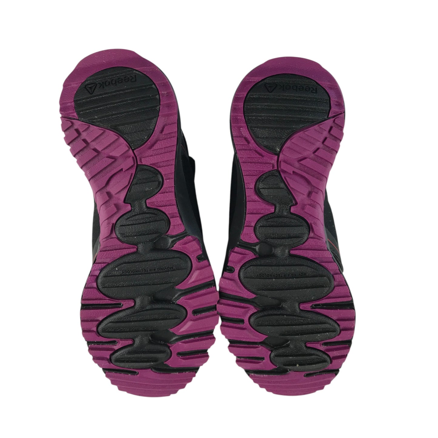 Reebok Gore-Tex trainers shoe size UK 4 black with pink detailing