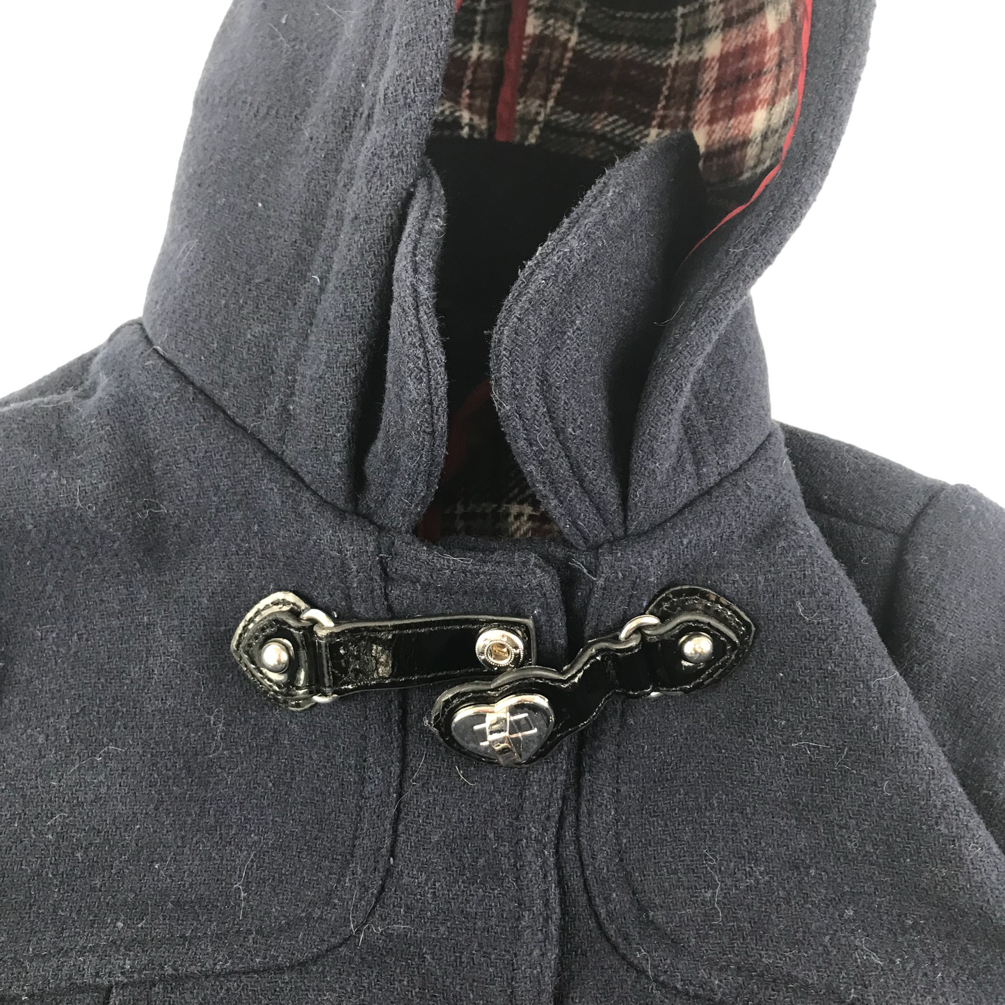 George Coat Age 9 Navy A-line Hooded