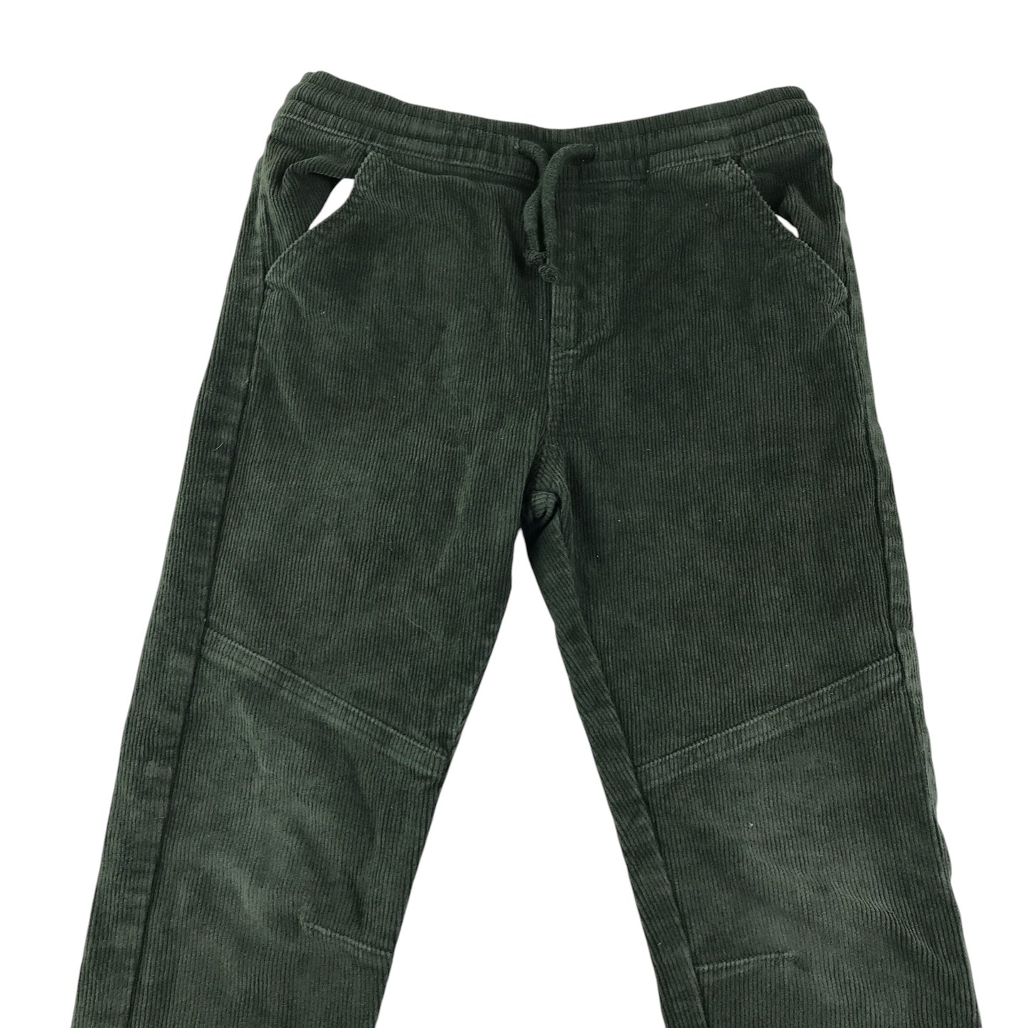 Tu trousers 5-6 years khaki corduroy elasticated waistband