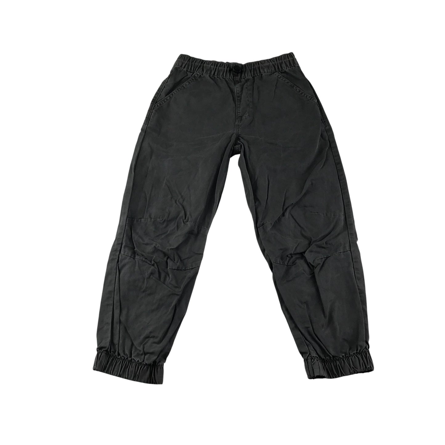 Tu trousers 6-7 years grey elasticated waist cuffed leg