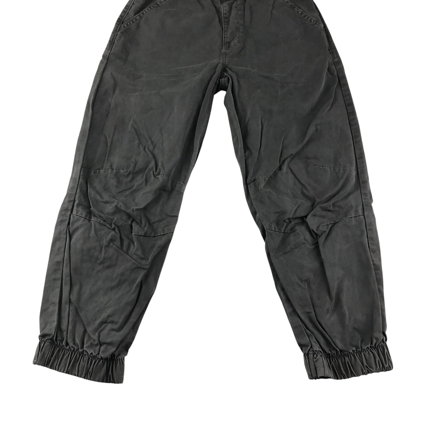 Tu trousers 6-7 years grey elasticated waist cuffed leg