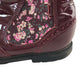 Start-rite Chelsea boots shoe size 11.5F junior burgundy shiny side zipper inside