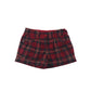 Next Shorts Age 9 Red Check Pattern Knitted Texture