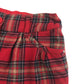 Next Shorts Age 9 Red Check Pattern Knitted Texture