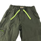 Trousers 7-8 years khaki cargo style elasticated waist with cuffed leg fleece inside