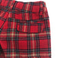 Next Shorts Age 9 Red Check Pattern Knitted Texture